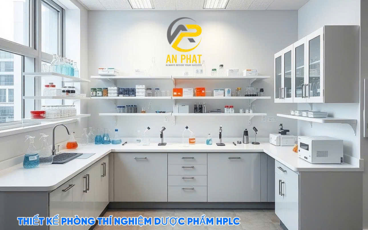 Tối ưu hóa không gian phòng thí nghiệm - Thiết kế phòng thí nghiệm dược phẩm HPLC Tối ưu hóa không gian phòng thí nghiệm - Thiết kế phòng thí nghiệm dược phẩm HPLC